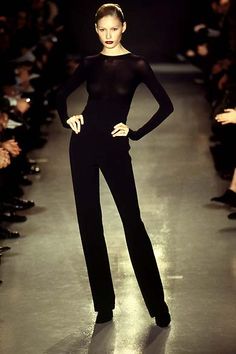 90s Minimalism, Expensive Taste, Donna Karan, Black Outfit, Ponchos