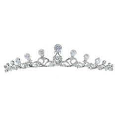 Step into the spotlight with the SAMKY bridal tiara, a Celtic-inspired masterpiece that blends traditional motifs with contemporary elegance. Its radiant rhinestone crystals set in a rhodium-plated metal make it a stunning choice for any bride. Size: One Size.  Color: Silver. Celtic Tiara, Elegant Crown, Crystal Bridal Tiaras, Silver Tiara, Traditional Motifs, Irish Celtic, Crystal Set, Bridal Tiara, Crystal Rhinestone