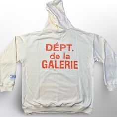 Gallery Dept. Hoodie ‘Cream’. Brand New With Tags! Excellent Quality, Terry Material! Fit: The Fit Is Oversized And Runs Big. Keep That In Mind When Ordering. Shipping Time: All Orders Should Ship Within 24 Hours Monday- Friday! If You Place An Order Before Noon Est We Can Ship The Same Day In Most Cases. Thanks For Shopping At Drip Mart! New Products Are Updated Weekly So Give Us A Follow To Never Miss A Drop! Gallery Dept Logo, Gallery Dept Pants, Gallery Dept Sweatpants, Gallery Dept Shirts, Gallery Dept Hoodie, Mens Shirts, Man Shop, Cream, Sweatshirts Hoodie