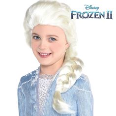 Elsa Wig - Frozen 2 | Party City Olaf Frozen Costume, Elsa Halloween, Elsa Halloween Costume, Elsa Wig, Dread Wig, Elsa Frozen Costume, Blonde Halloween Costumes, Frozen 2 Elsa, Couple Halloween Costumes For Adults