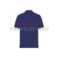 Navy Polo Top With Striped Collar, Red Cotton Tops With Signature Stripes, Navy Short Sleeve Tops With Contrast Stripes, Navy Short Sleeve Top With Contrast Stripes, Blue Cotton Polo Shirt With Three Stripes, Blue Short Sleeve Tops With Signature Stripes, Blue Short Sleeve Top With Signature Stripes, Navy Cotton Top With Signature Stripes, Sporty Blue Polo Shirt With Contrast Stripes