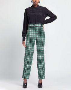 Business Casual Tapered Leg Houndstooth Pants, Tapered Leg Houndstooth Pattern Bottoms For Business Casual, Tapered Leg Houndstooth Bottoms For Business Casual, Business Casual Houndstooth Tapered Leg Bottoms, Straight Pants With Houndstooth Pattern For Fall, Houndstooth Straight Pants For Fall, Wide Leg Houndstooth Pants For Work, Houndstooth Trousers For Workwear, Houndstooth Pattern Trousers For Work