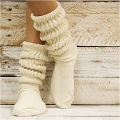 "Super thick beige cotton Hooter's style lace slouch socks women  The cuddliest beige lace slouch sock ever!  Super thick slouch sock  sock is 14-15\" tall from heel to top,  (Our sock is much longer than other brands, longer sock more slouch)  Can easily stretch to knee. 90% COTTON.10%NYLON 1 size 6-9     cotton sock Made in America ships from east coast NC Signature socks by C Cole Quality lace socks for women  Women have been calling our lace socks their signature look for many years" Slouch Socks Outfit, La Gear Sneakers, Beige Socks, Pretty Socks, Socks Cotton, Slouch Socks, Sock Outfits, Lace Socks, Socks For Women