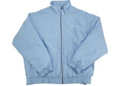 Blue Sportswear Outerwear For Spring, Blue Spring Sportswear Outerwear, Sporty Light Blue Outerwear For Streetwear, Nike Blue Track Jacket For Spring, Nike Blue Outerwear For Streetwear, Classic Blue Outerwear For Streetwear, Nike Streetwear, Swag Outfits Men, Outfits Men