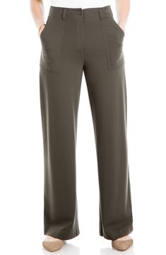 MAX STUDIO Ponte High Waist Straight Leg Pants | Nordstromrack Max Studio, Nordstrom Store, Straight Leg Pants, Leg Pants, High Waist, Straight Leg, Nordstrom, High Waisted, Free Shipping