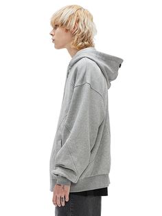 Editor's NotesADD’s zip-up hoodie gives casual look with hood detail and front pockets.- Zipper closure- Hood detail with adjustable drawstring- Long sleeves- Ribbed cuffs and hem- Comfortable fit- Front pocketsMeasurements(in.)M / L- Length: 28.1in. / 28.7in.- Shoulder: 24.2in. / 25.2in.- Chest: 25.6in. / 26.8in.- Sleeve: 24.2in. / 24.8in.*Model Info: 6’ 141.1bs Fitting Size (Outer) L (Pants) MComposition & Care- 60% Cotton, 40% Polyester- Please check the care labelDesigner- by ADD Casual Streetwear Hoodie With Zip Cuffs, Casual Streetwear Hooded Jacket With Zip Cuffs, Casual Hooded Jacket With Zip Cuffs For Streetwear, Hooded Cotton Outerwear With Zip Cuffs, Sporty Winter Hooded Jacket With Zip Cuffs, Streetwear Hoodie With Zip Cuffs And Long Sleeves, Streetwear Hoodie With Zip Cuffs, Streetwear Long Sleeve Hoodie With Zip Cuffs, Fall Streetwear Hoodie With Zip Cuffs