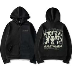 Ultraviolence Album, Fleece Streetwear, Celebrity Couples, Hoodie Design, Black Outfit