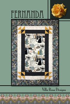 the cover of fernda quilt book