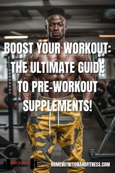 Want to know more about pre workout supplements? Check out our guide! Learn the benefits, see reviews of the best options, and understand key ingredients. Get tips on how to choose the right supplement for you, including natural options and ones perfect for beginners. Find important info on timing and dosage to maximize your workouts. Click now for all the details! Workout Snacks