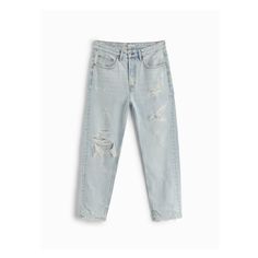 RIPPED CROPPED JEANS Drawstring Jeans, Jeans Cropped, Patched Jeans, Leather Ankle Boots, Slim Fit Jeans, Ripped Jeans, Cropped Jeans, Fit Jeans, Grey Jean