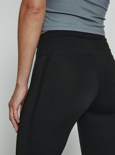 Our Core Performance® Collection combines our signature 4-Way Stretch fabric with a softer-than-ever finish that allows for all-around comfort in or outside the house. Look good and feel good at your next workout session or morning hike. Wear as a set or mix and match with your favorite closet staples. Details Model is 5'9" and wears a size small. Care: Machine wash cold, tumble dry low, do not bleach, do not dry clean Composition: 92% Polyester | 8% Elastane 28" inseam Sleek Sports Bottoms In Elastane, Sleek Black Leggings With 4-way Stretch, Sleek Black 4-way Stretch Leggings, Black Pants With Contoured Waistband In Elastane, Black 4-way Stretch Pants With Contoured Waistband, Mid-rise Black Pants With Contoured Waistband, Black Mid-rise Pants With Contoured Waistband, Sleek Black Bottoms With 4-way Stretch, Compressive Black Yoga Pants With Comfort Waistband