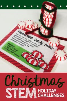 Holiday Stem Activities, Stem Task Cards, Christmas Stem Activities, Holiday Stem, Elementary Stem Activities, Stem Elementary, Christmas Science, Activities Elementary, Christmas Stem