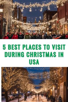 the best places to visit during christmas in usa