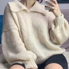 This is a knitted sweater by hand.Mohair sweaters will have a fuzzy feeling and very light. We can customize sizes, please tell me height and weight. Time:We will deliver the goods within 3 weeks after placing the order,and it will arrive in the US in 3-5 days. If you have any questions, please contact us and we will give you a satisfactory reply. Casual Mohair Sweater For Winter, Casual Alpaca Sweater, Hand Knitted Mohair Sweater For Fall, Casual Mohair Sweater In Beige, Knitted Mohair Sweater For Fall, Cozy Mohair Knitting Pattern For Fall, Casual Mohair Knitting Pattern, Casual Long Sleeve Mohair Sweater, White Mohair Knitted Sweater