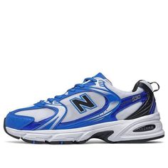 New Balance 530 Shoes Blue MR530SB (SNKR) New Balance 530 Shoes, Balance 530 Shoes, Modern Tech, Shoes Blue, Blue Shoes, New Balance, Classic Style, Mesh, Blue