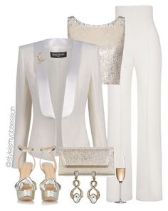 Ootd Chic, Luxury Champagne, Danielle Nicole, All White Outfit, فستان سهرة, Stylish Clothes For Women, Looks Chic, Suit Fashion