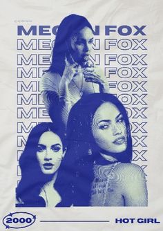 Megan Fox Wallpaper For Iphone, Megan Fox Wallpaper, Fox Poster, Y2k Posters, Music Poster Design, Jennifer's Body, Picture Collage Wall, Collage Poster, Graphic Wallpaper