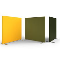 three different colored partitions are shown in the same color as each other's