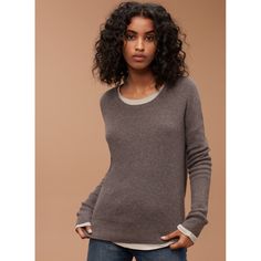 Aritzia Tna Nwt The Penny Sweater Waffle Knit Alpaca & Wool Pullover Wool Sweater Retail $98 Sz M Taupe Cozy Fit Sweater For Layering, Snug Knit Sweater For Layering, Aritzia Sweater, Alpaca Wool Sweater, Aritzia Tna, Wool Pullover, Knit Alpaca, Alpaca Wool, Wool Sweater