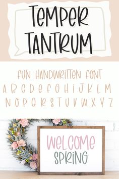 the font and numbers are displayed in this handwritten font set, which is also available for