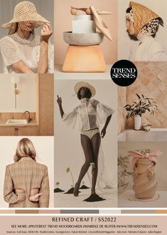 Trend Senses 2023, Craft Trends For 2023, Unconditional Magazine, Craft Trends, Julia Stegner, Moodboard Fashion, Trend 2023