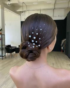 Bedazzled Hair, Sleek Prom Hair, Dance Competition Hair, Competition Hair, Ballroom Hair, Easy Hairstyles For Thick Hair, Bridal Hair Inspiration, Bridal Hair Updo