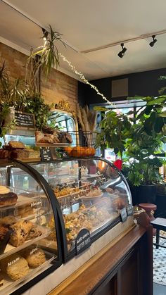 a bakery filled with lots of different types of food