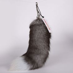 Natural Bobcat Tail.
Includes metal Keychain style clip.
Great accessory for handbags or backpacks.
Easiliy attach to a jacket or hang on belt loop.
Average 9 to 11 inches in length. Tail Keychain, Wolf Tail, Key Decorations, Animal Tails, Fur Keychain, Fox Tail, Pink Fox, Fur Accessories, Keychain Bag