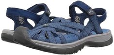 Keen Rose Sandal Women's Shoes Adventure Sandals, Keen Sandals, Sandal Online, Shoes Store, Women Rising, Sport Sandals, Shoe Store, Blue Opal, Top Shoes