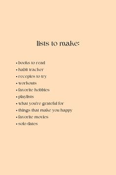 the words list are written in black on a peach colored background with an orange border