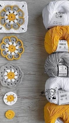 crochet is shown on an instagram page