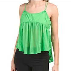 Free People Movement High-Low Crop Top Spaghetti Straps Neon Green New With Tags Size Xs Green Super Soft And Lightweight Free People Movement Catch Me Drift Camisole Top High Low Drop Bungee Cord Spaghetti Straps Casual Summer Camisole With Built-in Bra, Casual Summer Tank Top With Built-in Bra, Summer Tops With Spaghetti Straps And Built-in Bra, Green Tops With Built-in Bra For Spring, Spring Beach Tops With Built-in Bra, Casual Tops With Built-in Bra And Spaghetti Straps, Green Cami Top With Adjustable Straps, Green Tank Top With Adjustable Straps, Trendy Beach Camisole With Spaghetti Straps