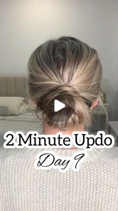 Easy Updos For Medium Hair, Easy Updos For Long Hair, Hair Challenge, Easy Updo Hairstyles, Hair Upstyles, Easy Hair Updos, Up Dos For Medium Hair, Updos For Medium Length Hair, Long Hair Updo