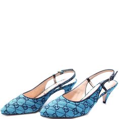 These Gucci GG Canvas Slingback Heels are . Condition: Excellent Color: Blue Exterior: The exterior is free from any major signs of wear. Interior: The interior soles are clean. Soles: The soles are free from any major signs of wear. Size: 36.5 Included: Original Dust Bag and Box Delivery 5-8 or 10-15 working days Please note that during high season and Sale period, delivery times may be affected We accept payment with a Credit card, Debit card, or PayPal.Note: Our Items are totally New High quality Brand Inspired Refurbished. Please make sure you are well aware of it before buying any of the Item. T&C's Apply in case of refunds.Please send us message on below chat to confirm availability. We will send the Refurbished Model in case you place an order with us. Enjoy Shopping.Always Send Us Blue Exterior, Prada Jewelry, Slingback Heels, Gold Ounce, Celine Bags, Slingback Heel, Fendi Bags, Prada Bag, Dior Bag