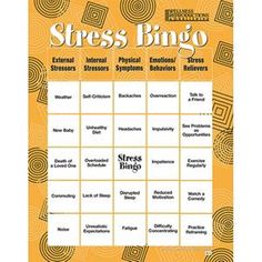 Adult Bingo Game, Stress Therapeutic Games, Group Counseling Activities, Healthy Competition, Mental Health Activities, Therapy Games, Therapeutic Activities, Counseling Activities, Group Therapy, Relaxing Activities