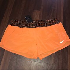 Dri-Fit Run Sportswear Shorts Lined Women's Shorts Zippered Pocket To Keep Items On You On Your Run Brand New Never Worn Drawstring Lined With Hidden Interior Smoke Free Home Casual Orange Bottoms For Workout, Athleisure Short Orange Bottoms, Athleisure Orange Short Bottoms, Orange Athleisure Shorts, Orange Short Athleisure Bottoms, Orange Workout Bottoms With Built-in Shorts, Orange Moisture-wicking Casual Activewear, Orange Casual Moisture-wicking Activewear, Casual Orange Moisture-wicking Activewear