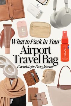 what to pack in your airport travel bag essentials for every traveler