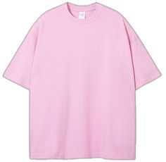 Oversized Pink Plain Tops, Oversized Basic Plain Shirt, Oversized Pink Cotton Shirt, Oversized Plain Shirt, Basic Tee, Army Green, Dark Gray, Spring Outfits, Royal Blue