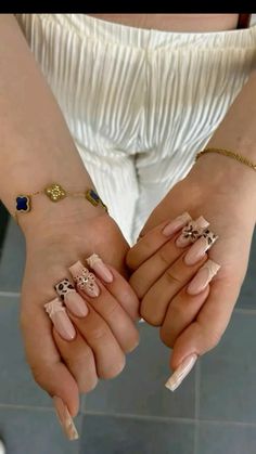 Nails With Thumb, Nail Inspo Extra, Fall Nail Inspo 2024, Sqaure Nails, Ballerina Acrylic Nails