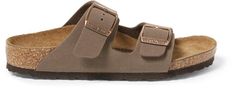 Just like their adult counterparts  the kids' Birkenstock Arizona sandals have the same contoured cork footbeds that support the arches of their feet and cradle their heels for all-day comfort. Casual Brown Cork Footbed Sandals, Kids Birkenstock, Birkenstock Sandals Arizona, Kids Sandals, Birkenstock Arizona, Rei Co-op, Casual Sandals, Kid Shoes, Mocha