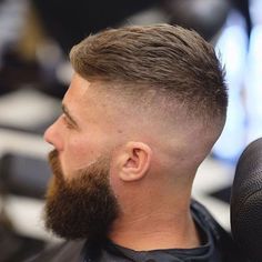 Oval Face Men, High And Tight Haircut, Long Beard, Beard Hairstyle, Oval Face Hairstyles, Great Beards, Mens Haircuts Fade