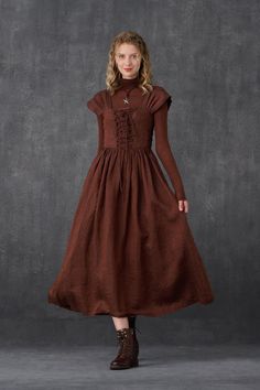 Mid Calf Dresses, Dyed Linen, Traditional Fabric, Color Analysis, Mid Dresses, Green Lace, Matching Top, Corset Dress, It Takes