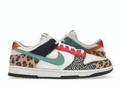 Check out the Nike Dunk Low Safari Mix (W) available on @StockX Safari Pattern, Safari Print, Nike Dunk High, Bleu Turquoise, Jordan 5, Jordan 3, Jordan 11, Air Max 1, Nike Dunk Low