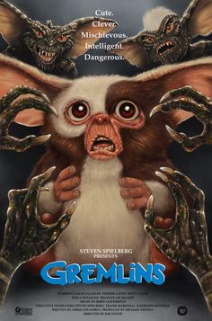 a movie poster for the film gremlin's