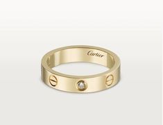 Cartier Love Ring Diamond, Cartier Wedding Bands, Cartier Wedding Rings, Cartier Love Wedding Band, Ring Gold Diamond, Trinity Bracelet, Cartier Love Ring, Cartier Love, Love Wedding