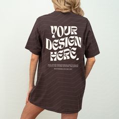 T Shirt Model, Brown Tshirt, Shirt Model, Shirt Mockup, Save Image, Design Store, Stationery Design, Bella Canvas, Mockup