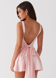 Invited Mini Dress - Pink Fitted Short Homecoming Dresses, Fancy Dresses Short Homecoming, Ball Dresses Mini, Semi Formal Dresses Short Elegant, Backless Homecoming Dresses Mini, A Line Short Prom Dress, Pink Sweet16 Dresses, Prom Dresses Short Fitted, Short Proms Dress