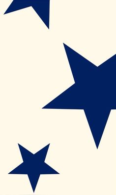 three blue stars on a white background