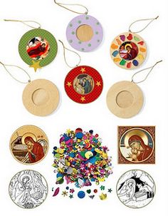 Orthodox Christmas, Bible Camp, Advent Crafts, Sunday School Projects, Craft Ornaments, Catholic Crafts, Sunday Church, Christian Crafts, Sunday School Activities