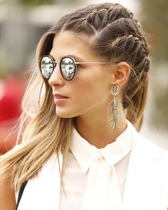 street style braids Side Braid Hairstyles, French Braid Hairstyles, Types Of Braids, Side Braid, Great Hair, How To Make Hair, Hair Dos, Hair Day